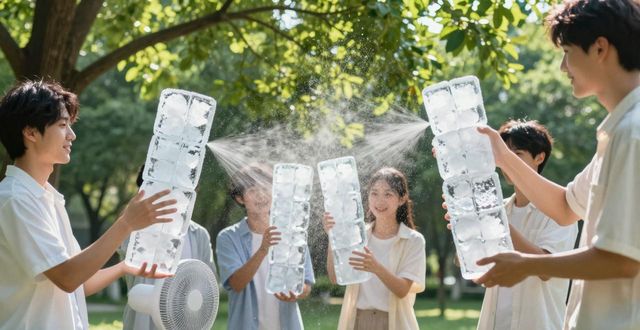 大冰块降温方法_南京建邺夏季防暑降温大冰块_大冰块户外活动使用时长